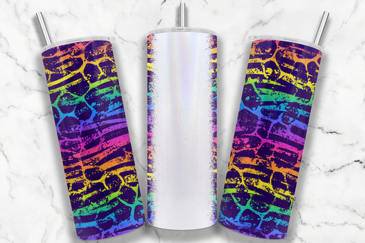 Rainbow Zebra & Giraffe Print